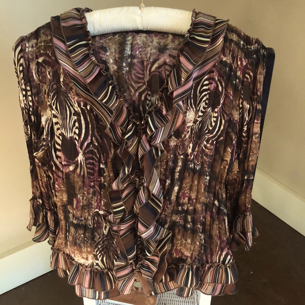 Women’s Animal Print Blouse